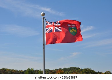 Ontario Province Flag