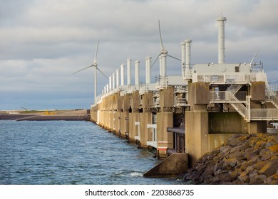 The Oosterschelde Flood Barrier, The Netherlands