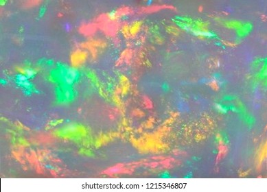 Opal Gemstone Texture, Opalescent Background