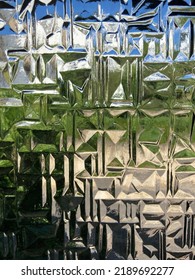 Opaque Glass Panel Close Up