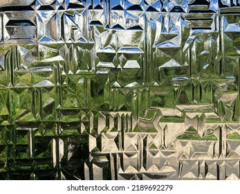 Opaque Glass Panel Close Up