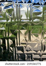 Opaque Glass Panel Close Up