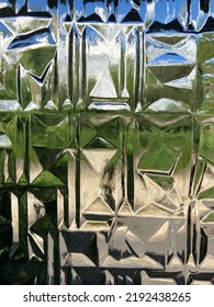 Opaque Glass Panel Close Up