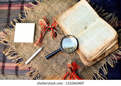 open ancient book for in-depth study
