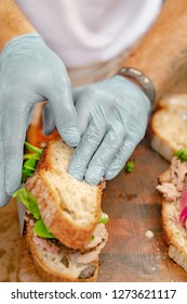 Open In The Area Sandwich Making