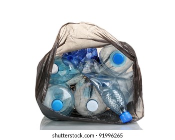 Open Black Garbage Bag Trash Isolated Stock Photo 91996265 | Shutterstock