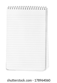 Notepad White Background High Res Stock Images Shutterstock