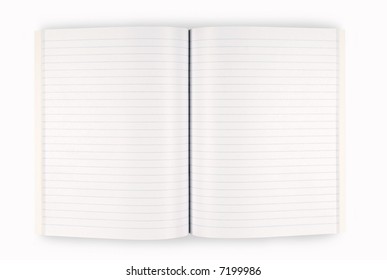 Open Book Blank School Writing Book Stock Photo 7199986 | Shutterstock