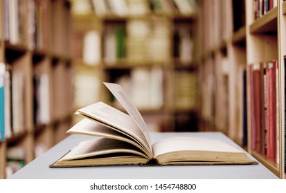 Open book isolated on background