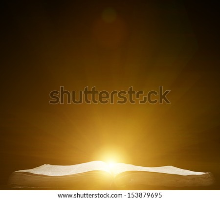 Image, Stock Photo Midnight sun at North Cape