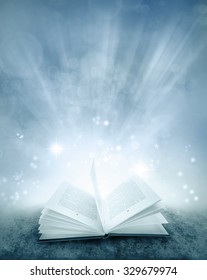 Open Book Magical Background Stock Photo 329679974 | Shutterstock