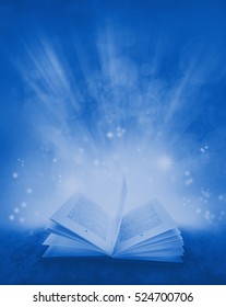 Open Book Magical Background Stock Photo 524700706 | Shutterstock