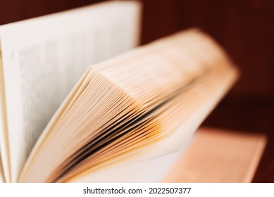 Open book with raised pages. The power of knowledge and wisdom. Place for your text.	