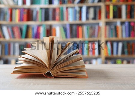 An open book is a symbol of knowledge, learning, wisdom, and the accessibility of information. It can also symbolize transparency and a willingness to share ideas. great photo showing the book