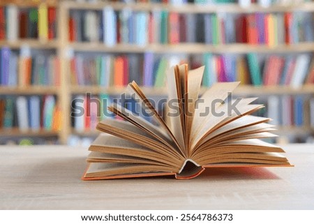 An open book is a symbol of knowledge, learning, wisdom, and the accessibility of information. It can also symbolize transparency and a willingness to share ideas. great photo showing the book