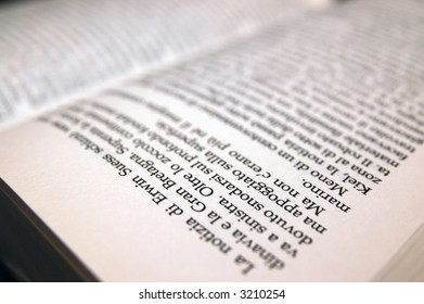 Open book view