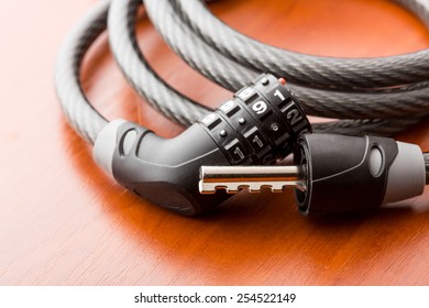 Open bycicle lock