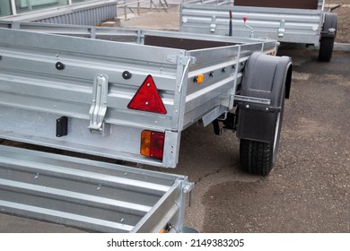 Open Car Trailer. Trailer For Passenger Cars.Sale, Rental And Maintenance Of Trailers.