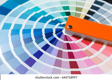 Open Color Palette Swatches Closeup Stock Photo 644718997 | Shutterstock