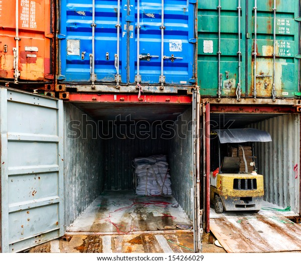 Open Containers Row Stock Photo 154266029 | Shutterstock