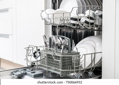 Dishwasher Interior Images Stock Photos Vectors