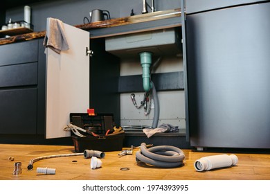 Kitchen Sink Open Door High Res Stock Images Shutterstock