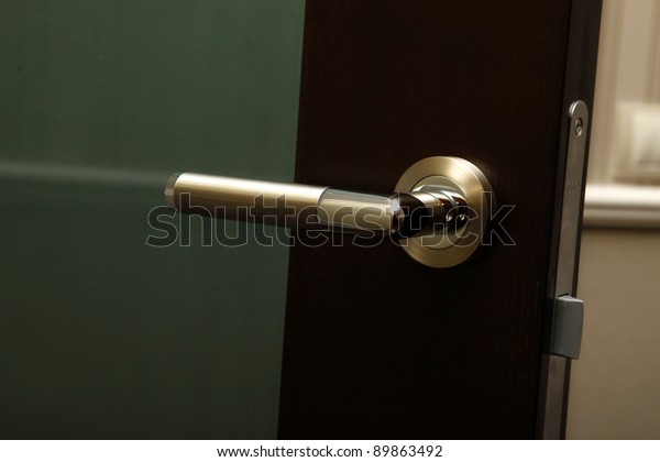 Open Door Handle Keys Stock Photo Edit Now 89863492