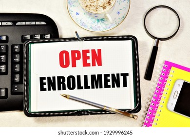 Open Enrollment. The Text Header In The Planning Notebook. Fixing The Facts. An Appointment With A Specialist.  