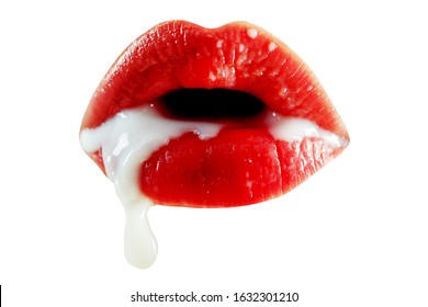 milk lips