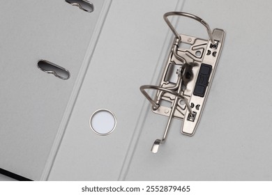 Open File Folder Isolated on White Background - Minimal Office Organization Concept. - Powered by Shutterstock