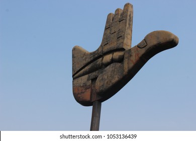 Open Hand Monument Chandigarh