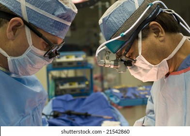 Open Heart Cardiac Bypass Surgery In Operation Room