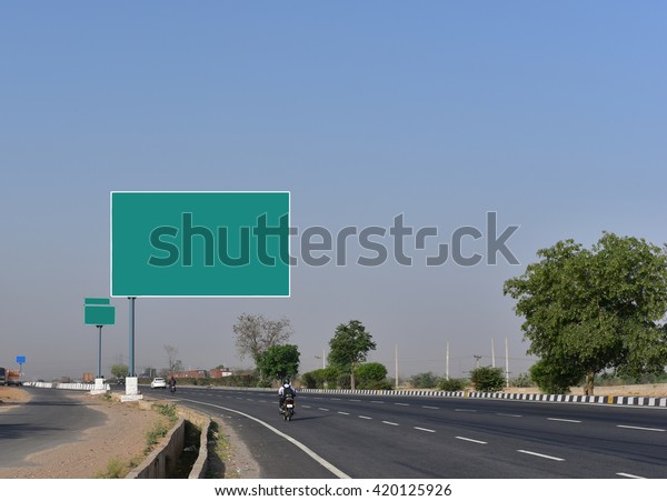 open roads signs