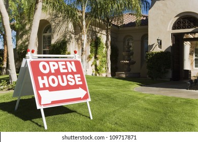 Open House Sign