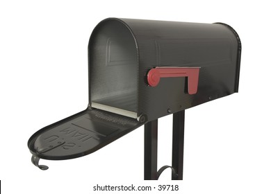 An Open Mailbox.