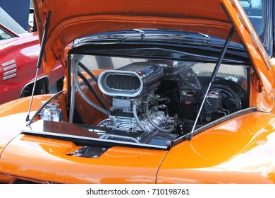 open motor from an oldtimer