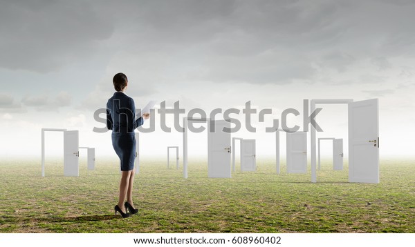 Open New Doors Opportunities Stock Photo 608960402 | Shutterstock