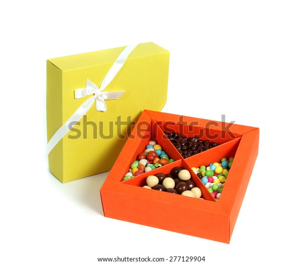 box full of candy