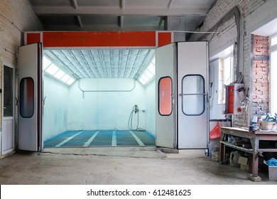 Paint Spray Booth Stock Photos Images Photography Shutterstock