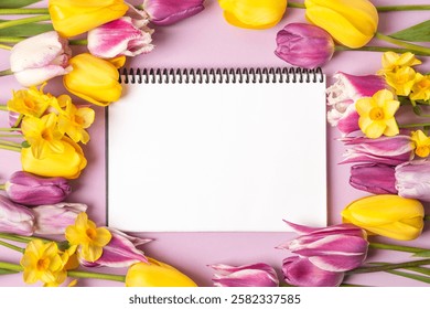 Abra el cuaderno papel