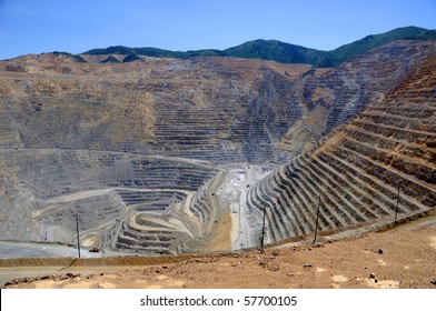 Open Pit Copper Mine