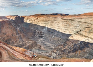 Open Pit Gold Mine In Kalgorlie, Western Australia