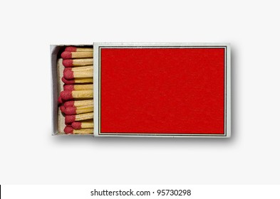 Open Red Matchbox