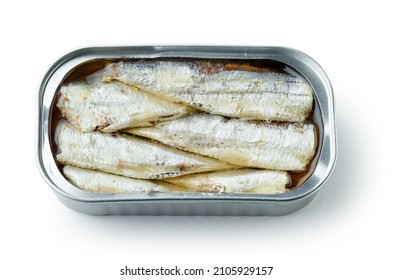 Open Sardines Can Isolated On White Stock Photo 2105929157 | Shutterstock