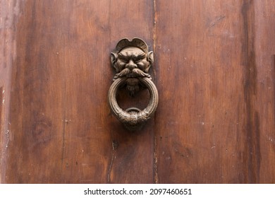 Open Sesame Antique Door Knocker 