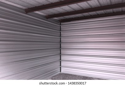 Open Storage Unit Door - Self Storage Unit Interior