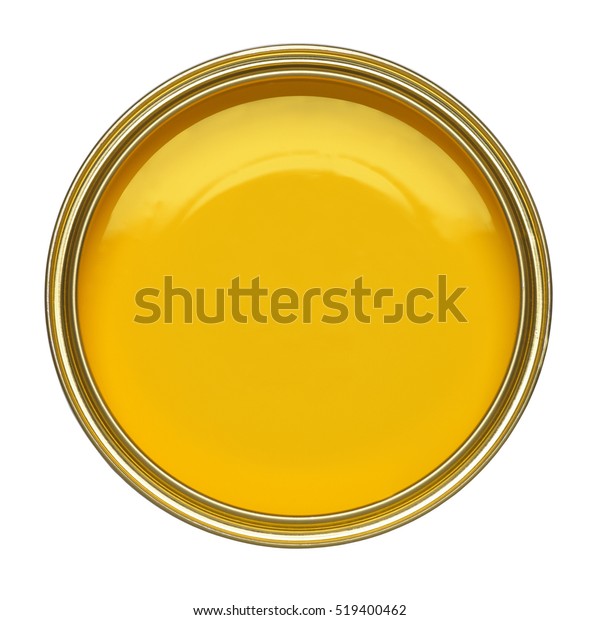 Download Open Tin Can Yellow Paint Lid Backgrounds Textures Stock Image 519400462 PSD Mockup Templates