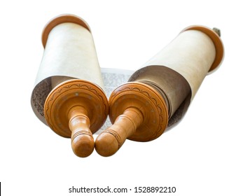 Open Torah Scroll . Isolate