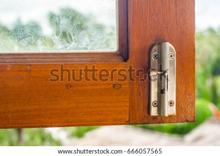 Open window