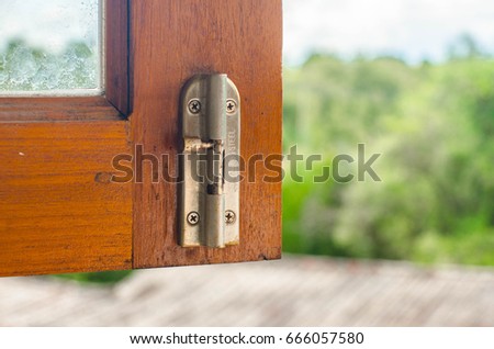 Open window